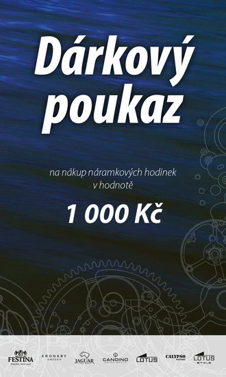 Photo: Dárkové poukazy festina.cz DP-festina.cz-1000