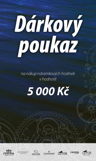 Photo: Dárkové poukazy festina.cz DP-festina.cz-5000