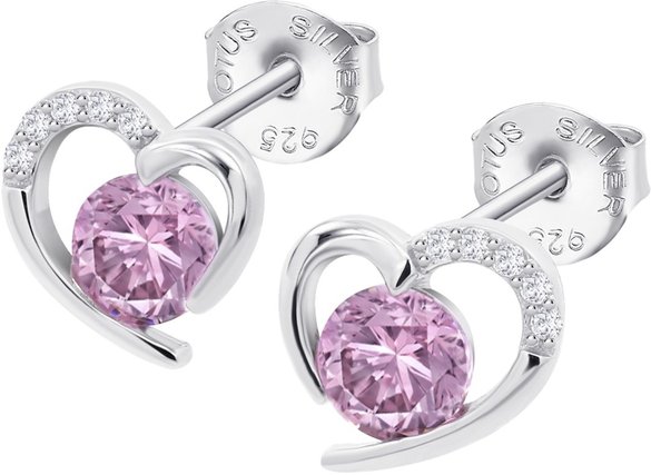 Photo: Náušnice LOTUS SILVER LP3106-4/2, Ag. 1,72 g