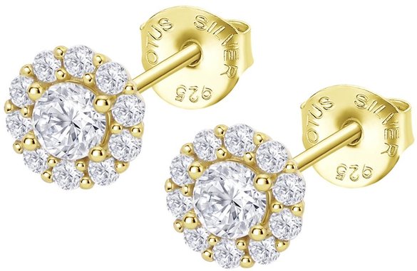 Photo: Náušnice LOTUS SILVER LP1290-4/7, Ag. 1,71 g