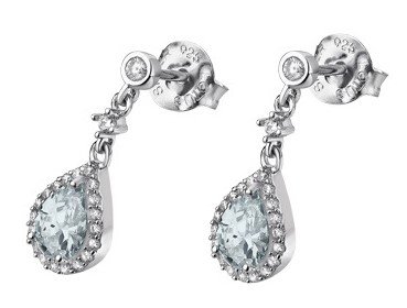 Photo: Náušnice LOTUS SILVER LP1592-4/1, Ag. 2,96 g