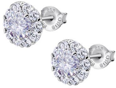 Photo: Náušnice LOTUS SILVER LP1290-4/1, Ag. 1,62 g