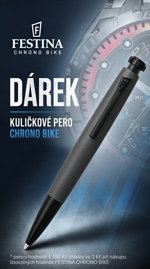Photo: Kuličkové pero CHRONO BIKE v&nbsp;hodnotě 1&nbsp;190&nbsp;Kč